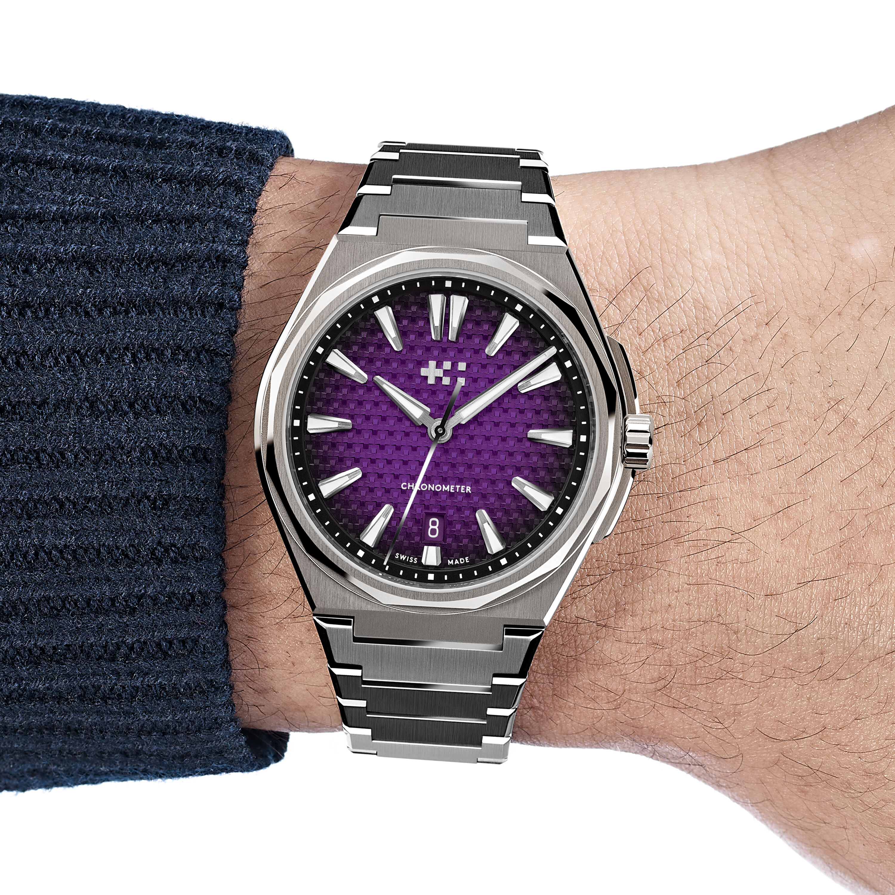 Purple Cordura® Leather Strap | Clockwork Synergy