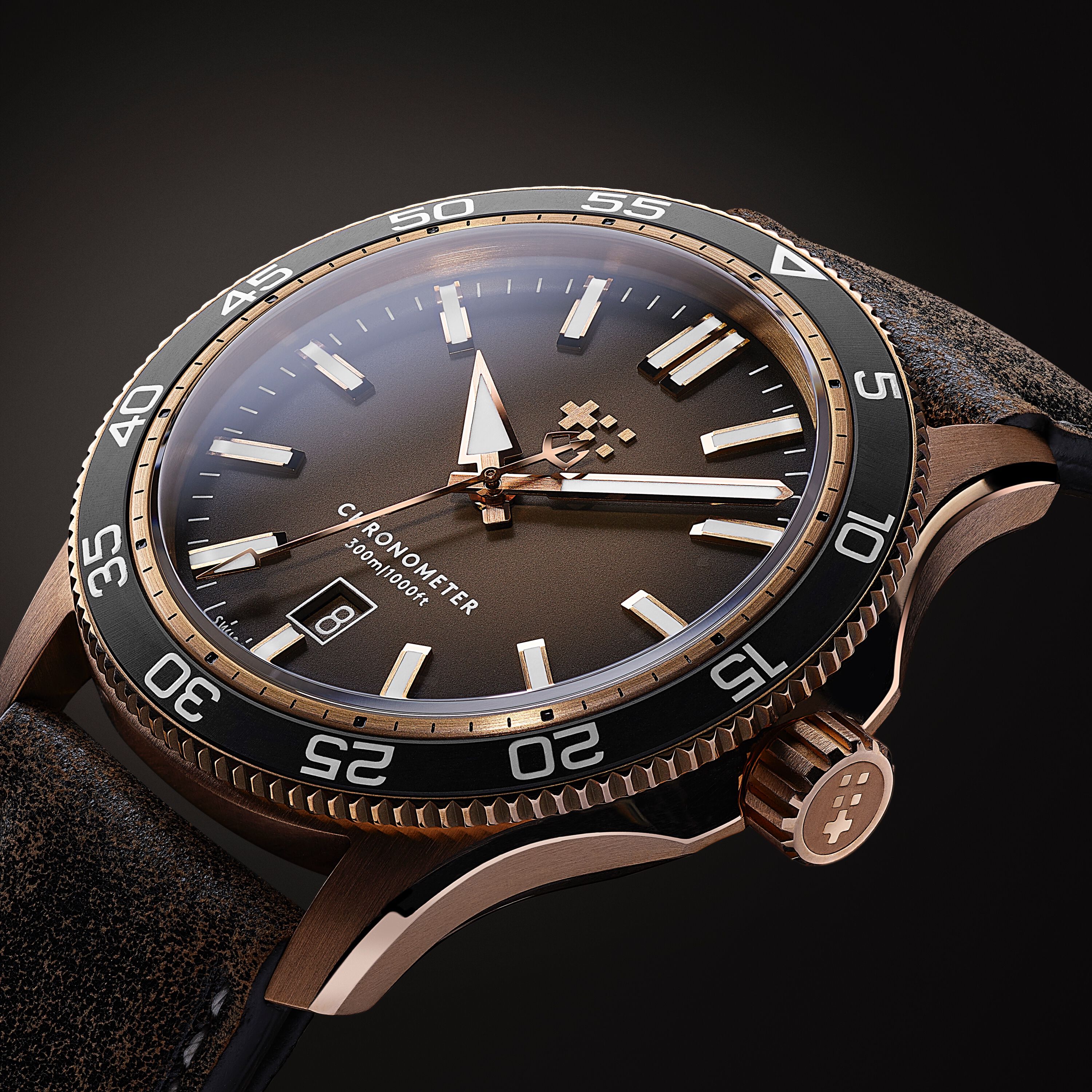 Khaki Field Mechanical Bronze - Black dial - Brown Nato strap | Hamilton  Watch - H69459530 | Hamilton Watch