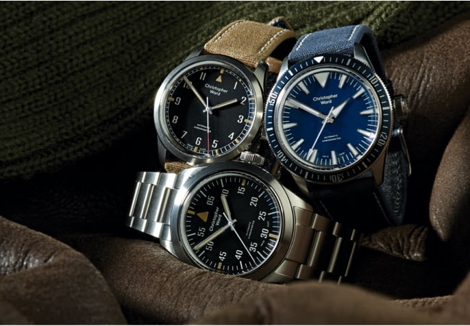 military watch collection preview Christopher Ward