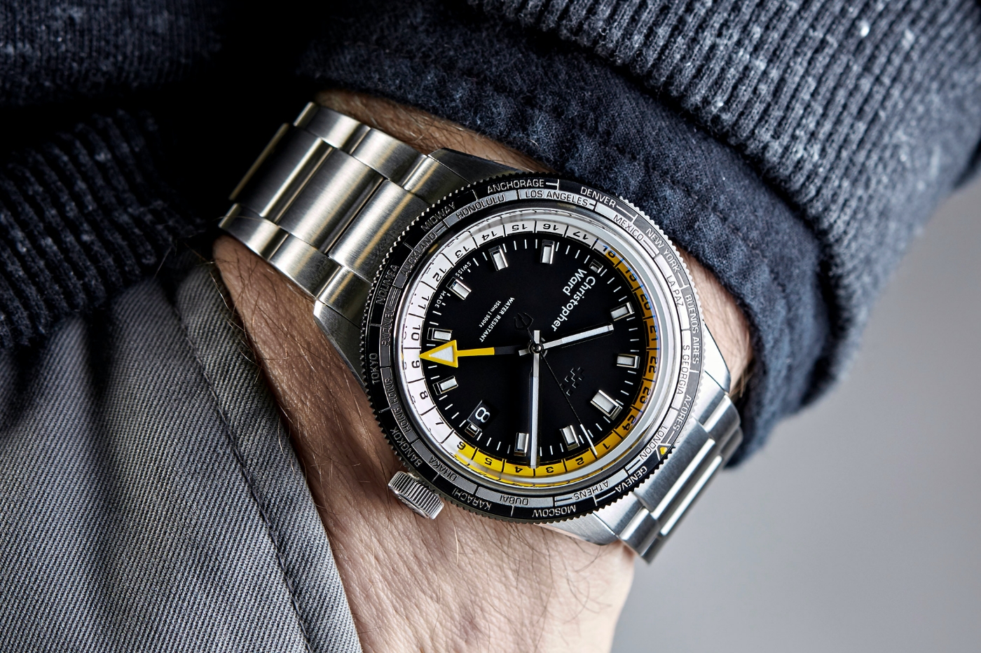 C65 Gmt Worldtimer Christopher Ward